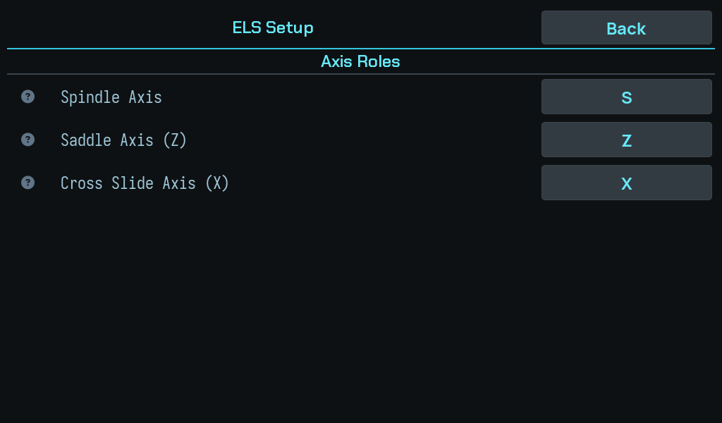 ELS setup